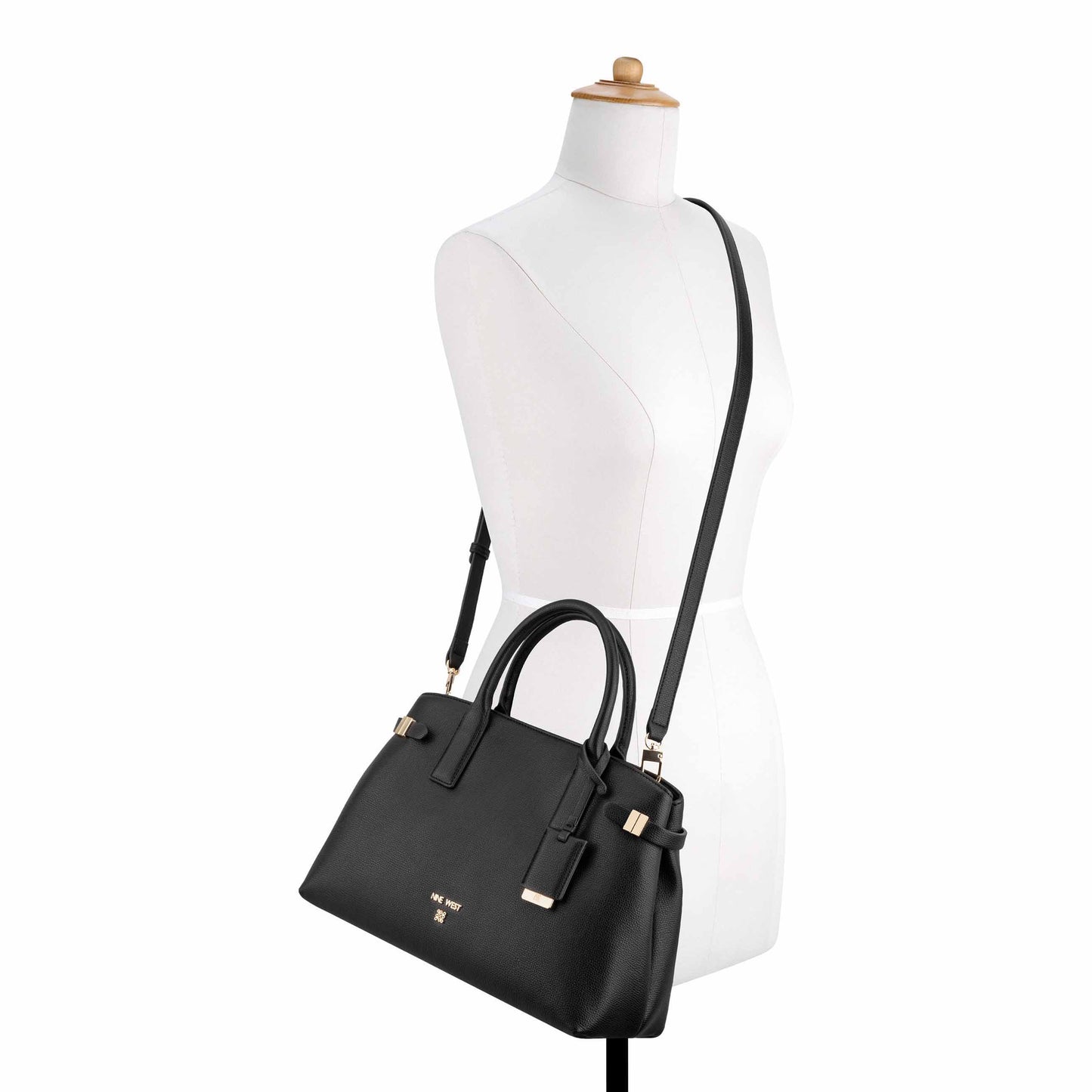 Cartera  Satchel Aira Negro