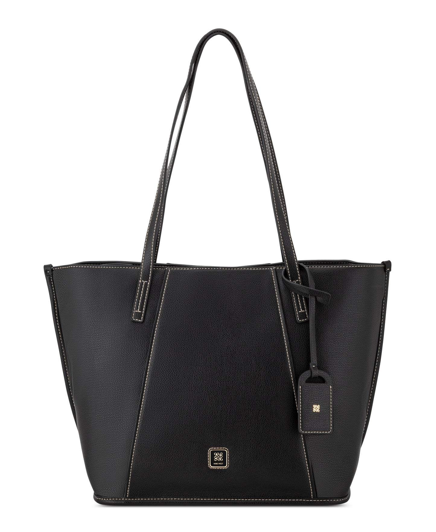 Cartera Nine West Quincie 3 Comp Tote-Black