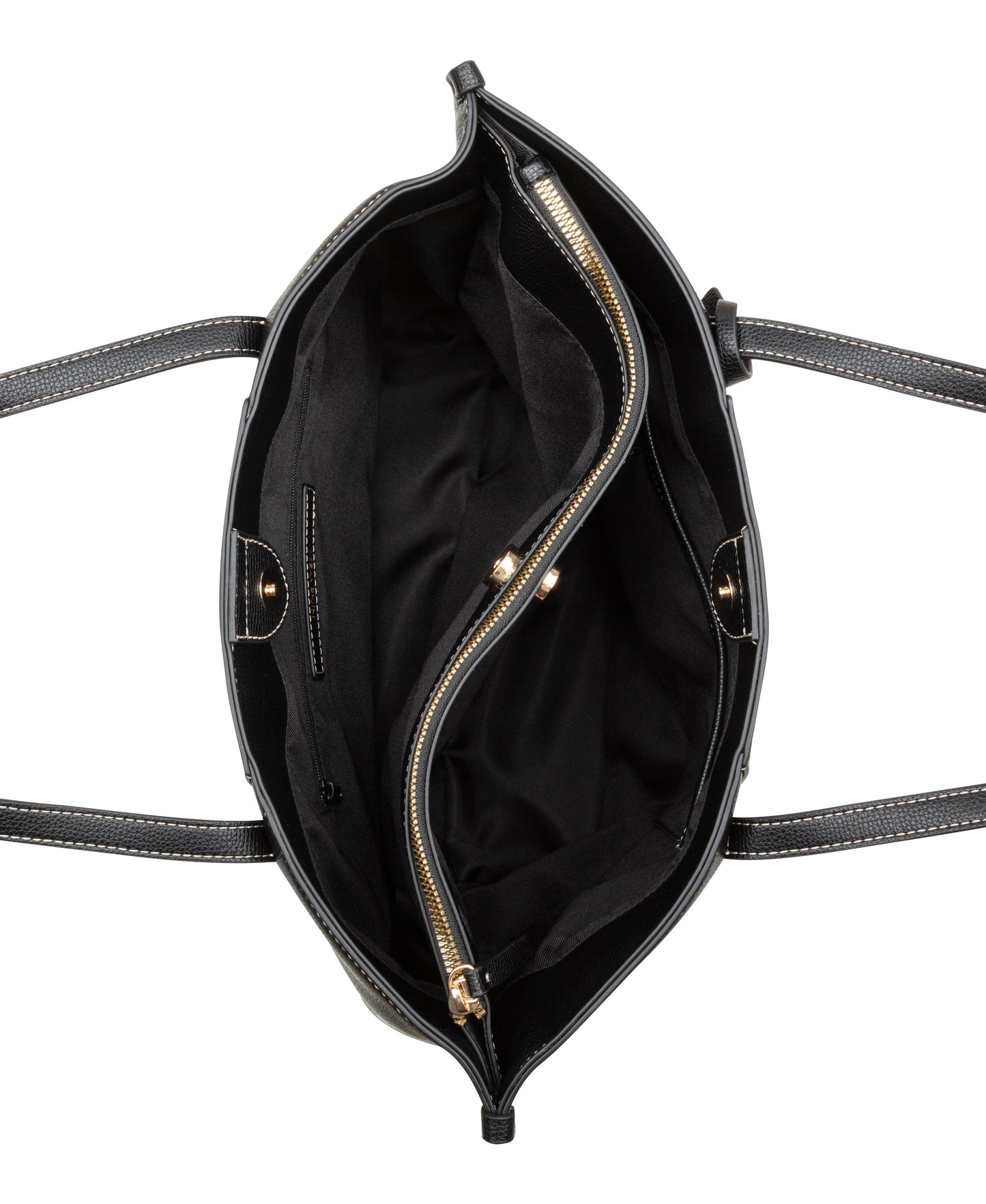 Cartera Nine West Quincie 3 Comp Tote-Black