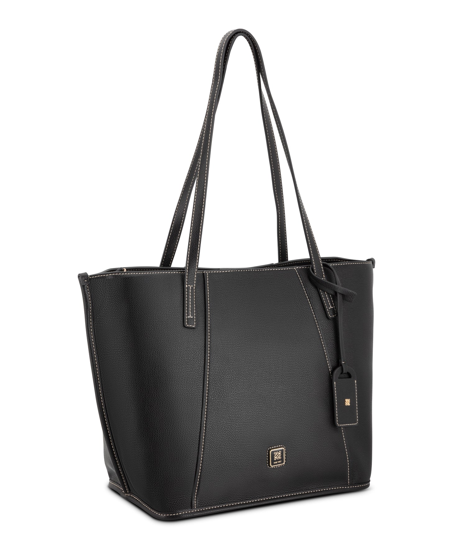 Cartera Nine West Quincie 3 Comp Tote-Black