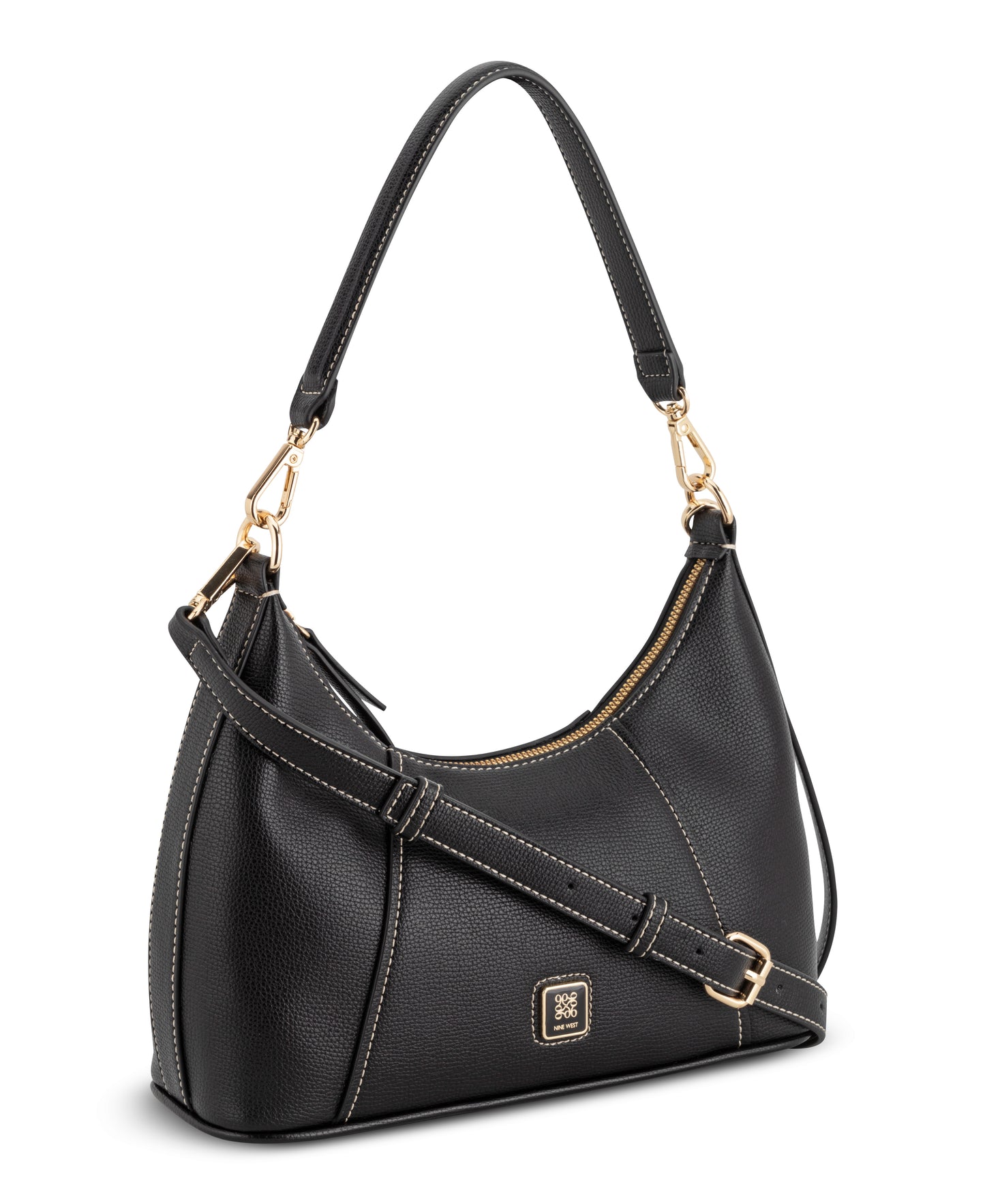 Cartera Nine West Quincie Convertible Shoulder-Black