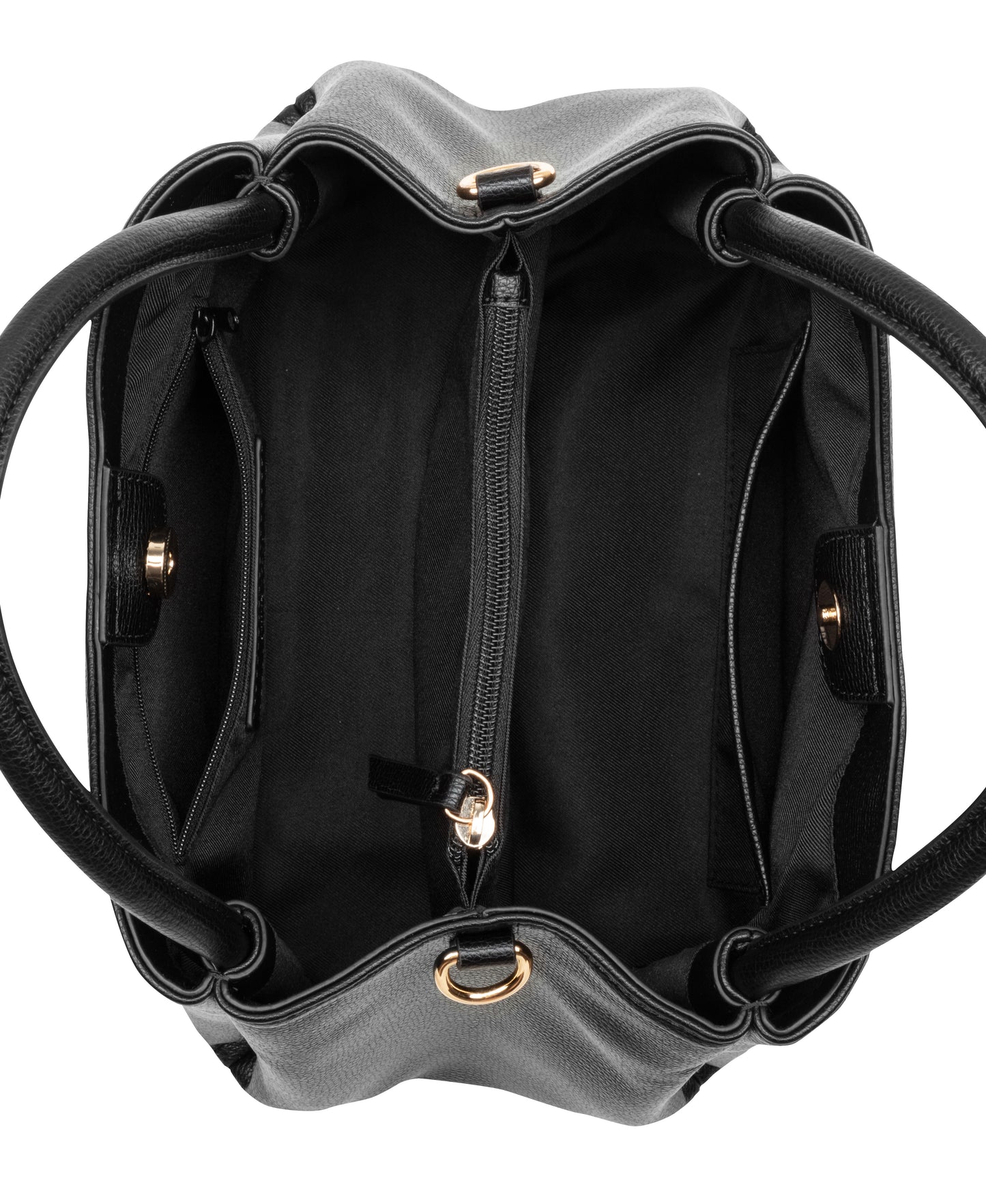 Cartera Nine West Dorsey Satchel-Black