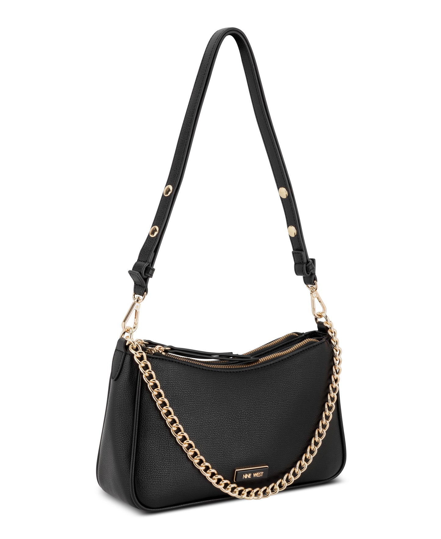Cartera Nine West Denzielle Convertible Shoulder-Black