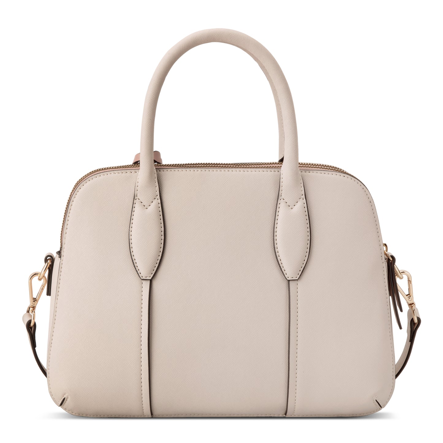 Cartera Satchel Grady Cemento