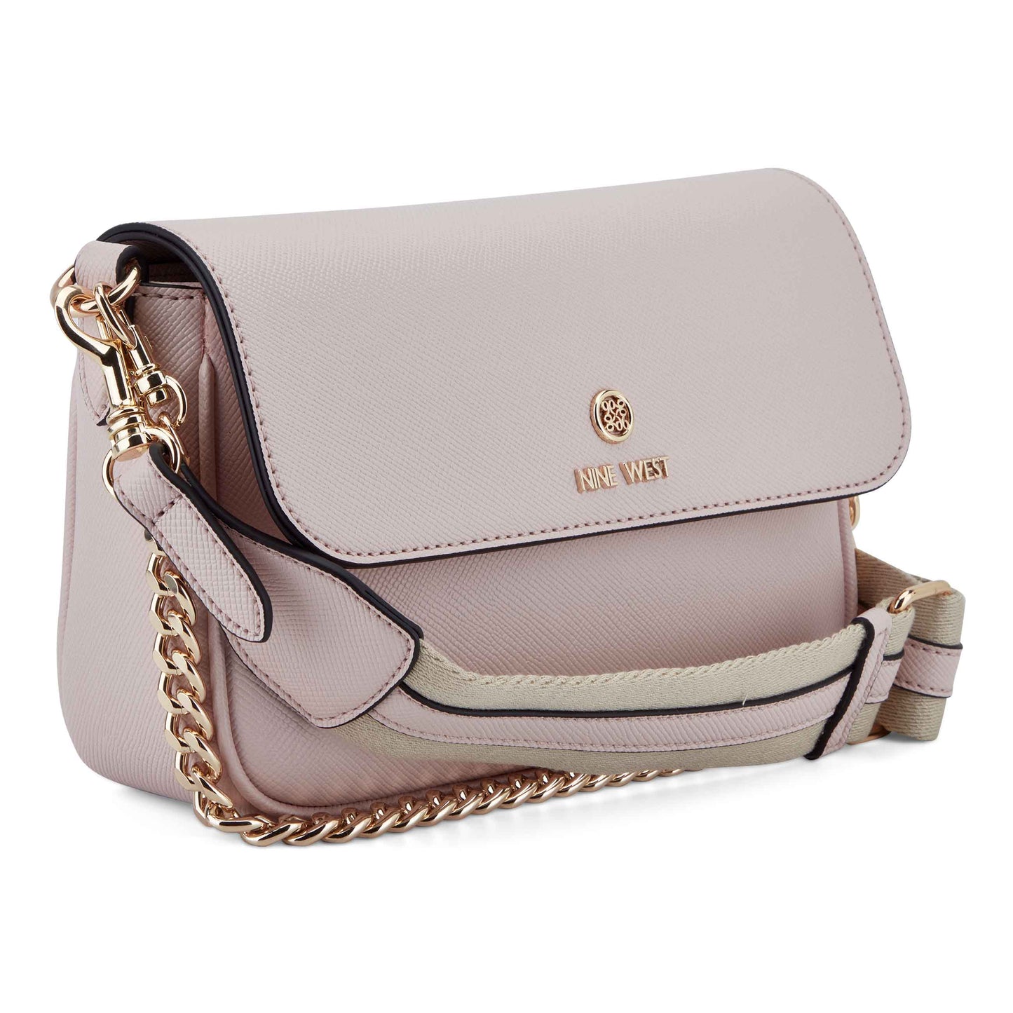 Nine West Hazel Crossbody Flap Marrones Red Nine West Bolso