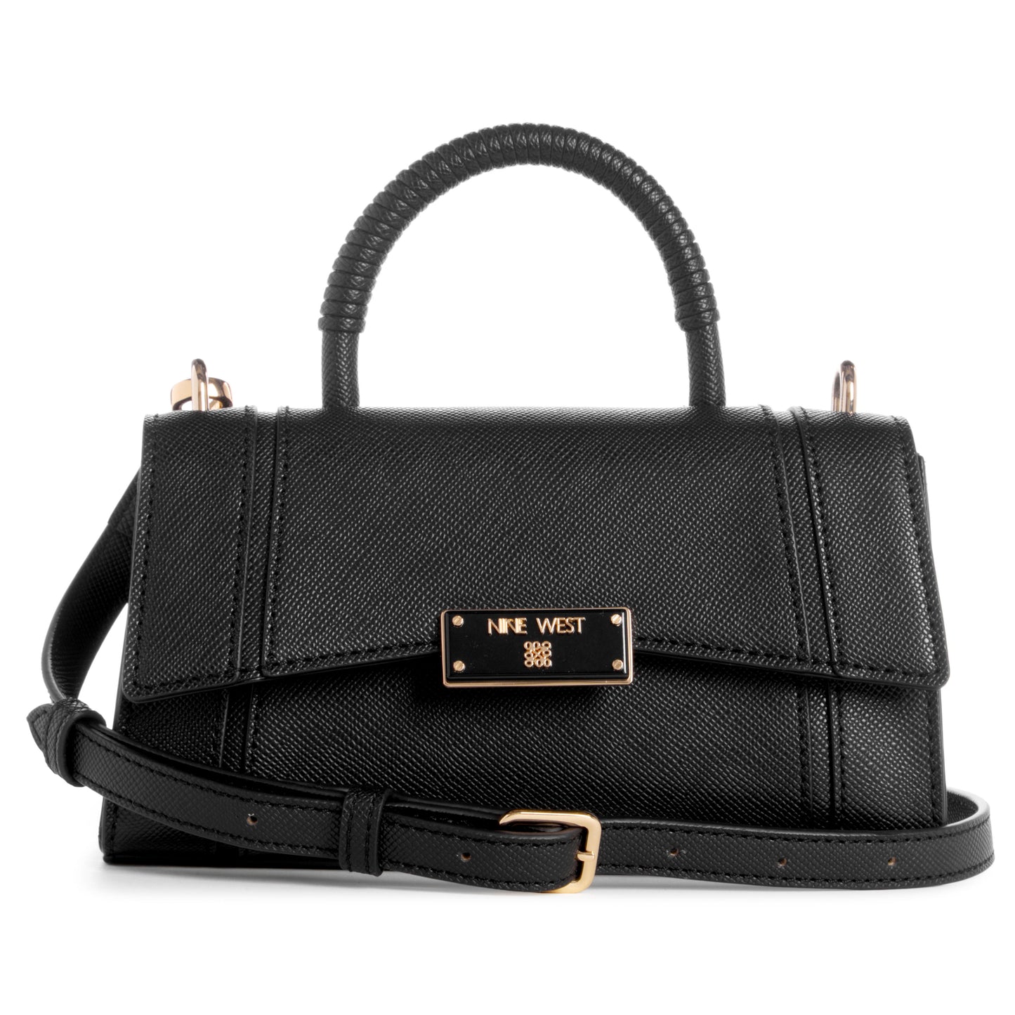 Mini Flap Satchel Brodie Black