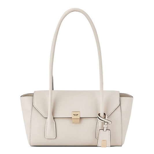 Cartera Nine West Zenia Shoulder Satchel-Milk