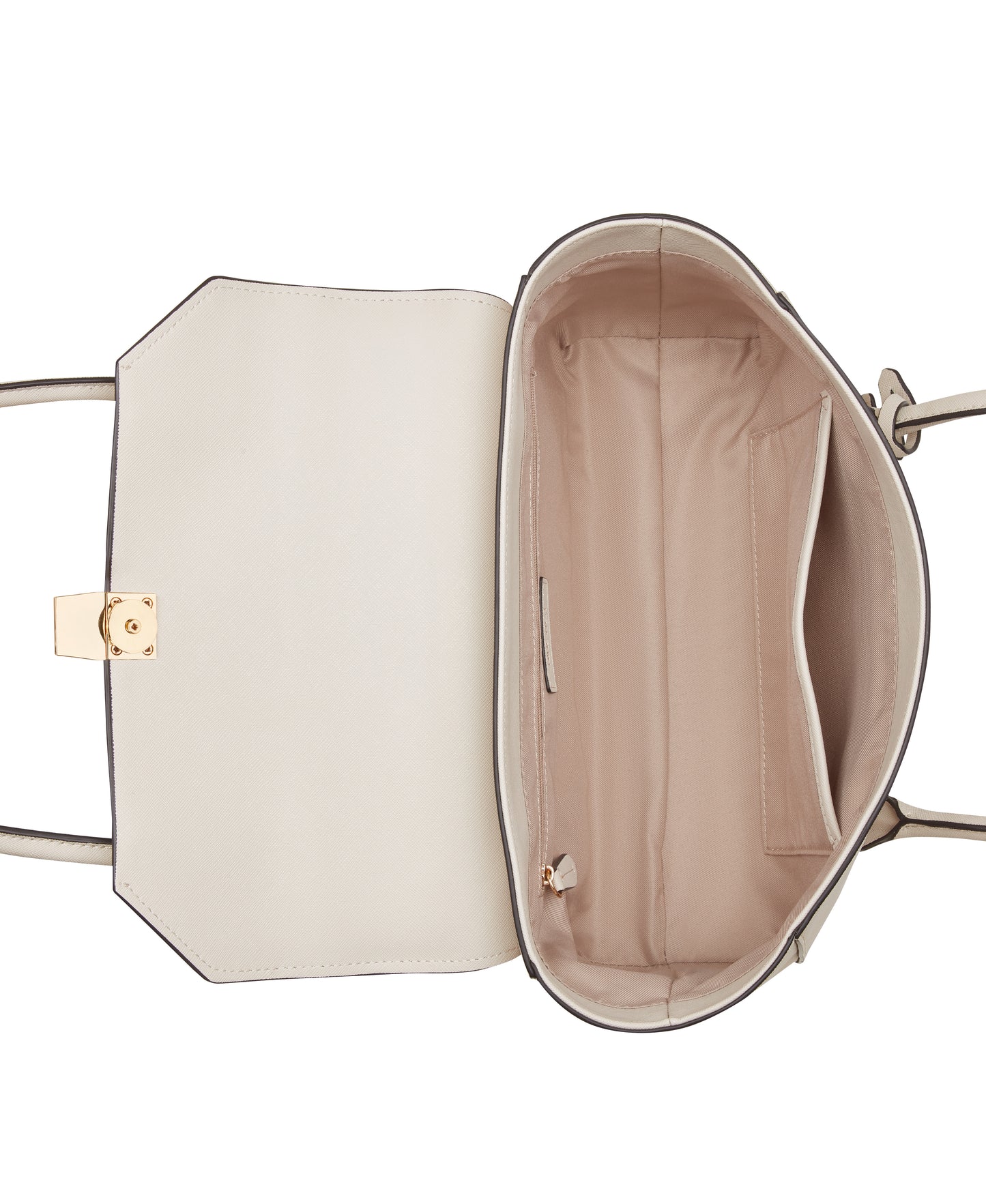 Cartera Nine West Zenia Shoulder Satchel-Milk