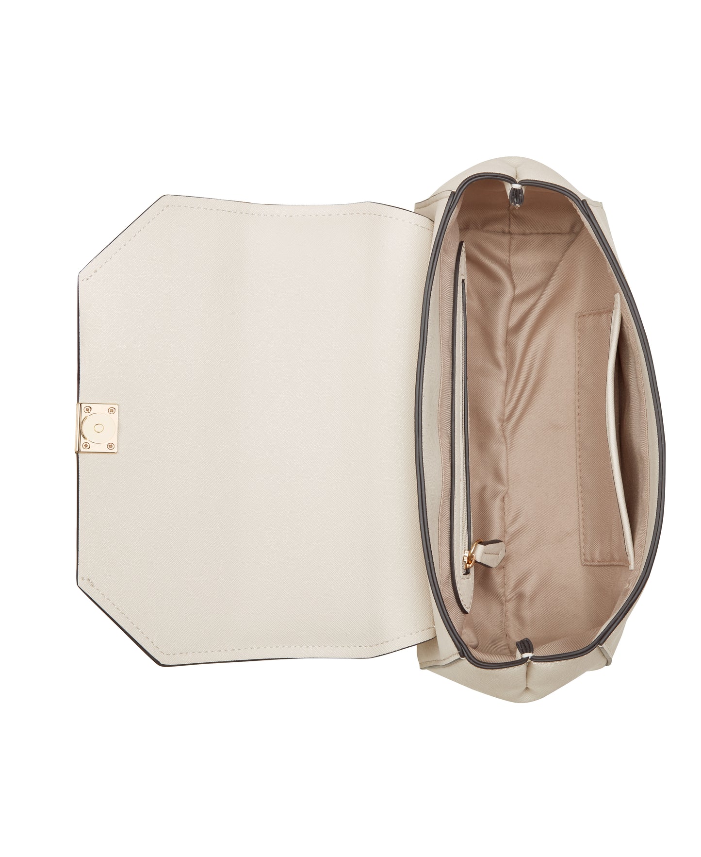 Cartera Nine West Zenia Convertible Xbody Flap-Milk