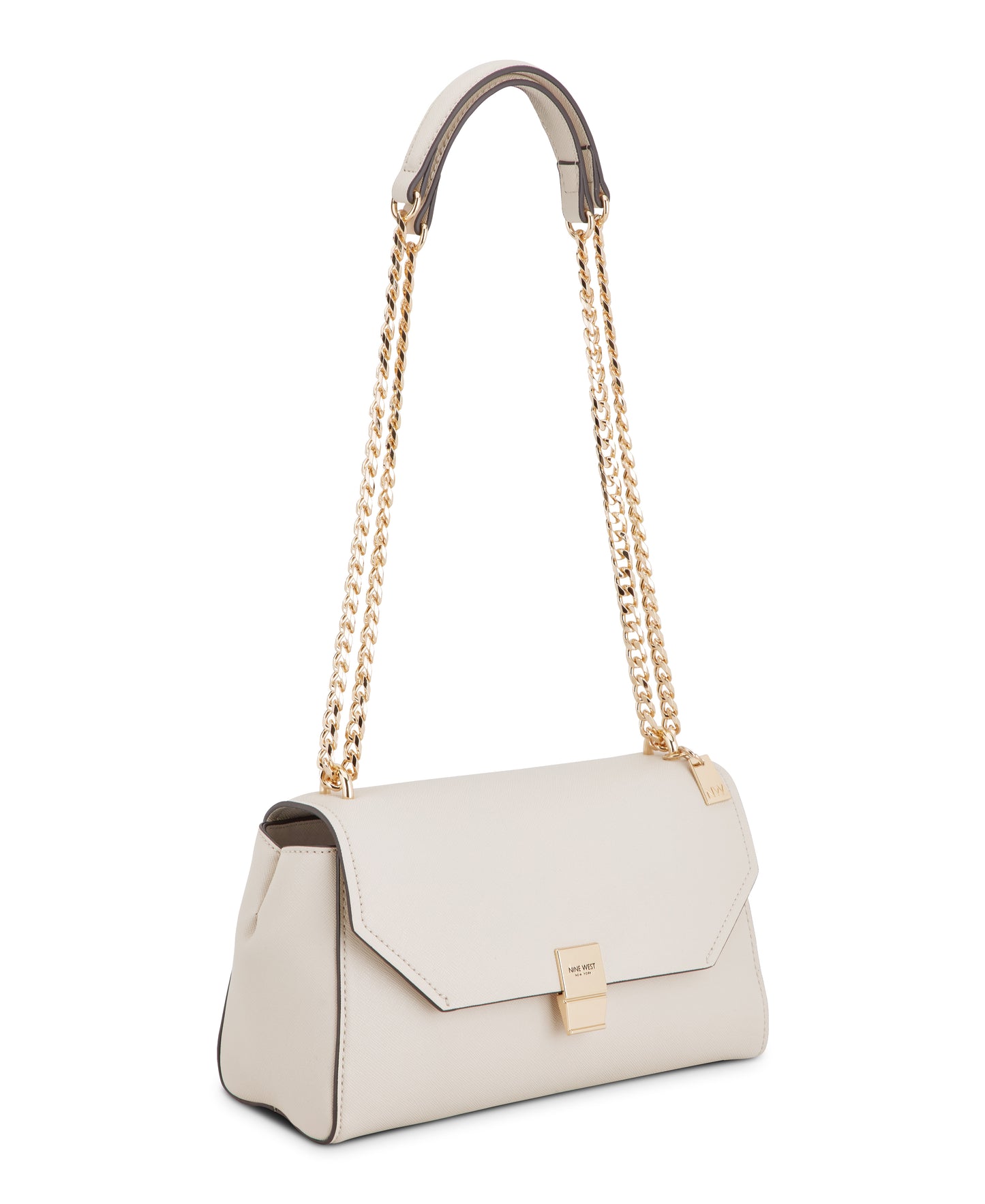 Cartera Nine West Zenia Convertible Xbody Flap-Milk