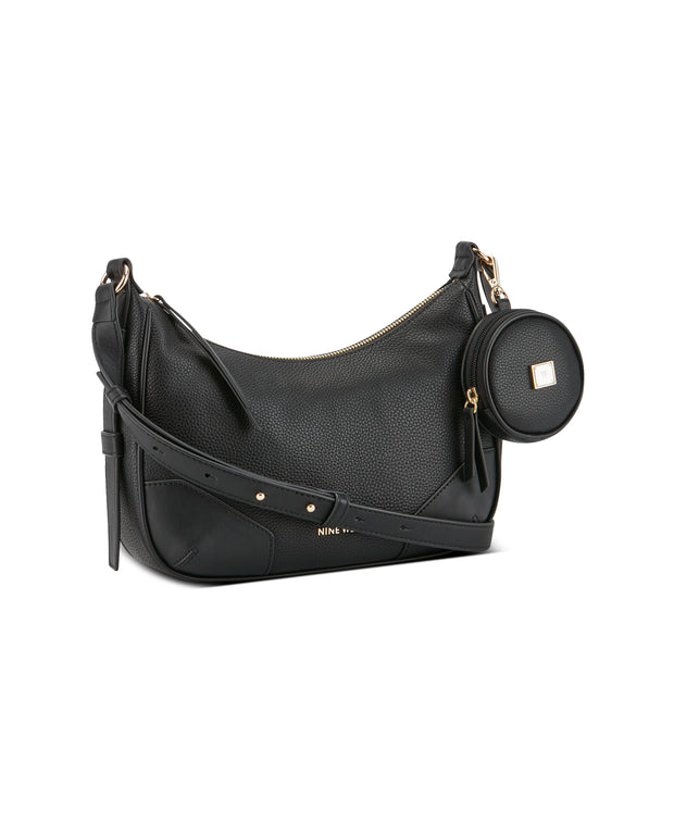 Brooklyn Crossbody Top Zip Black