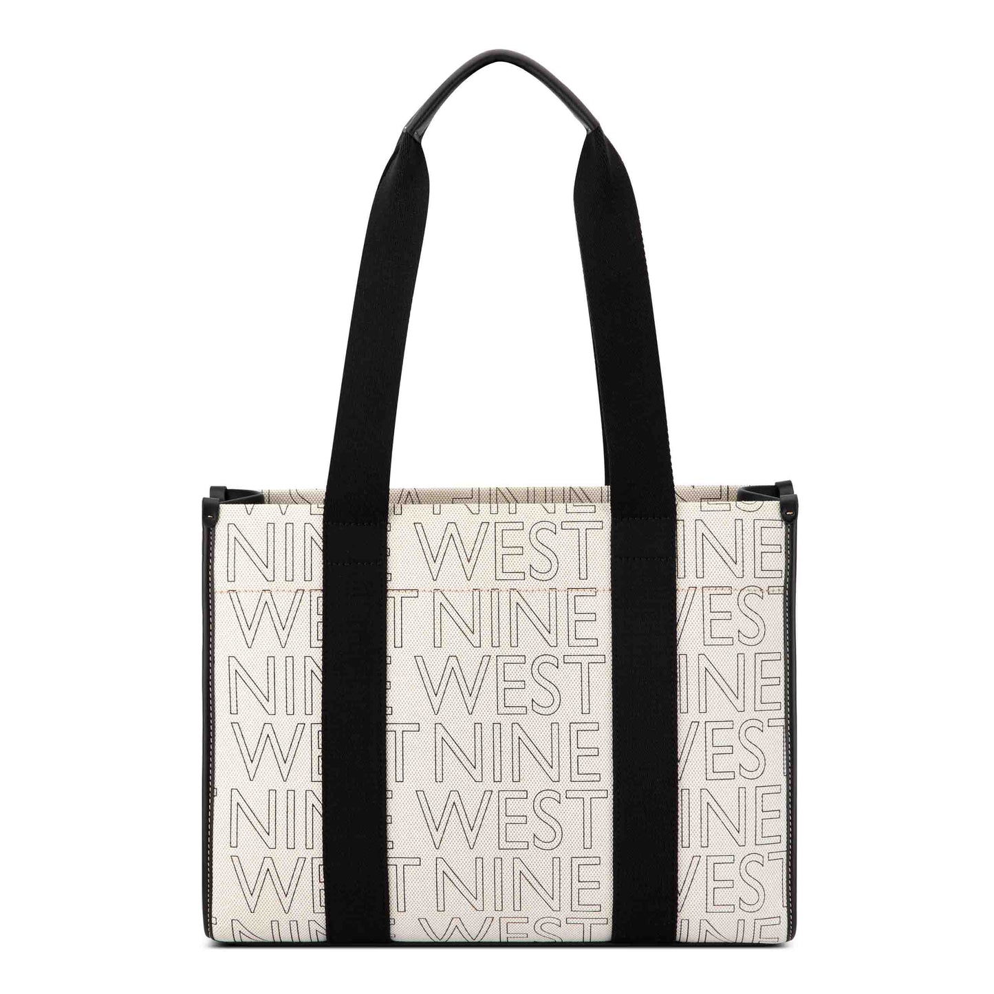 Cartera Tote Peyton Nude/Negro