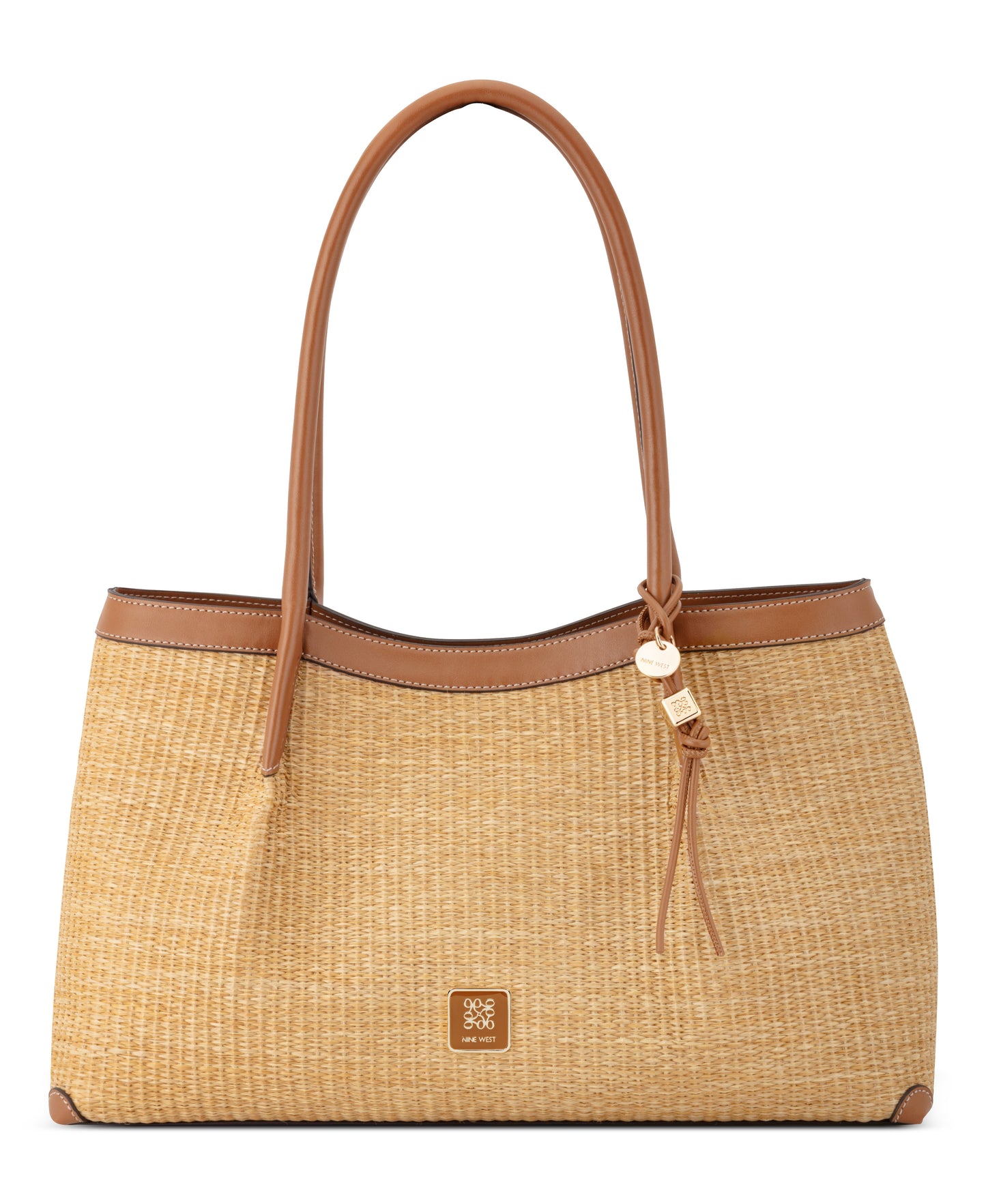 Cartera Nine West Sullivin Carryall-Natural/Brandy