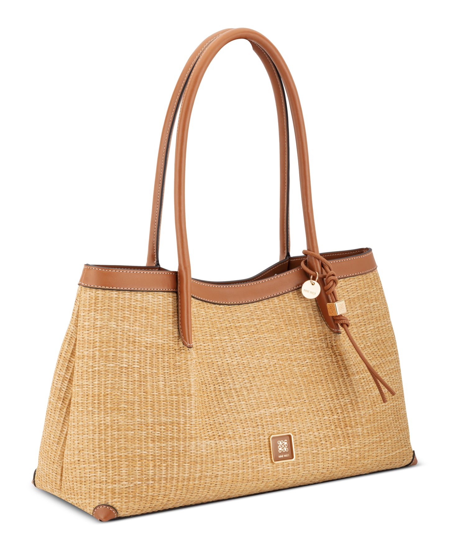 Cartera Nine West Sullivin Carryall-Natural/Brandy