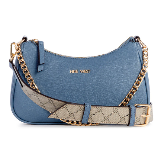 Shoulder bag Bona Blue