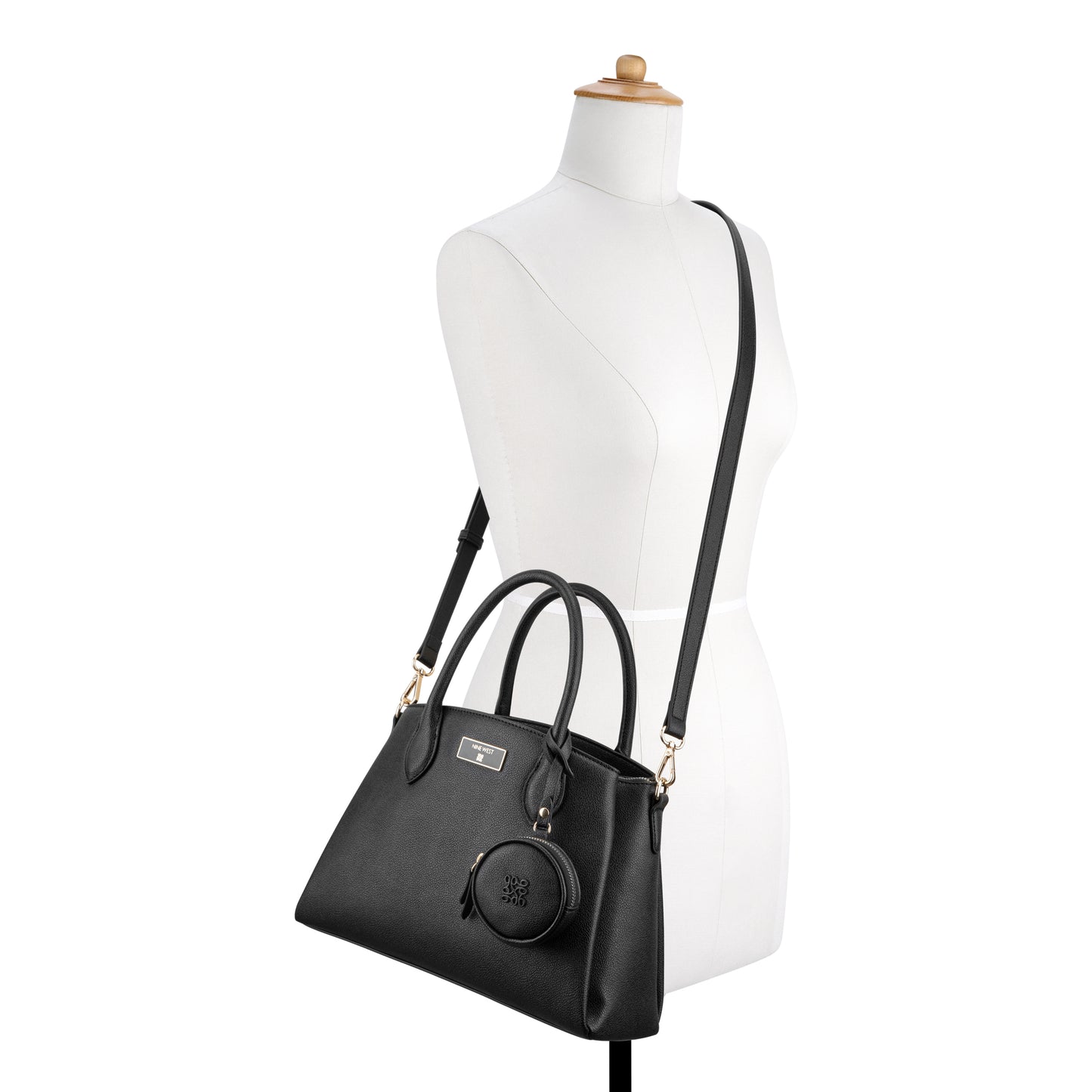 Cartera Satchel Mary Negro