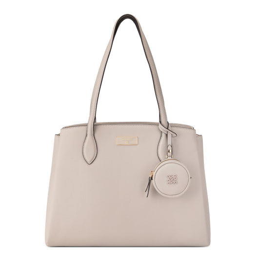 Cartera Carryall Mary Crema