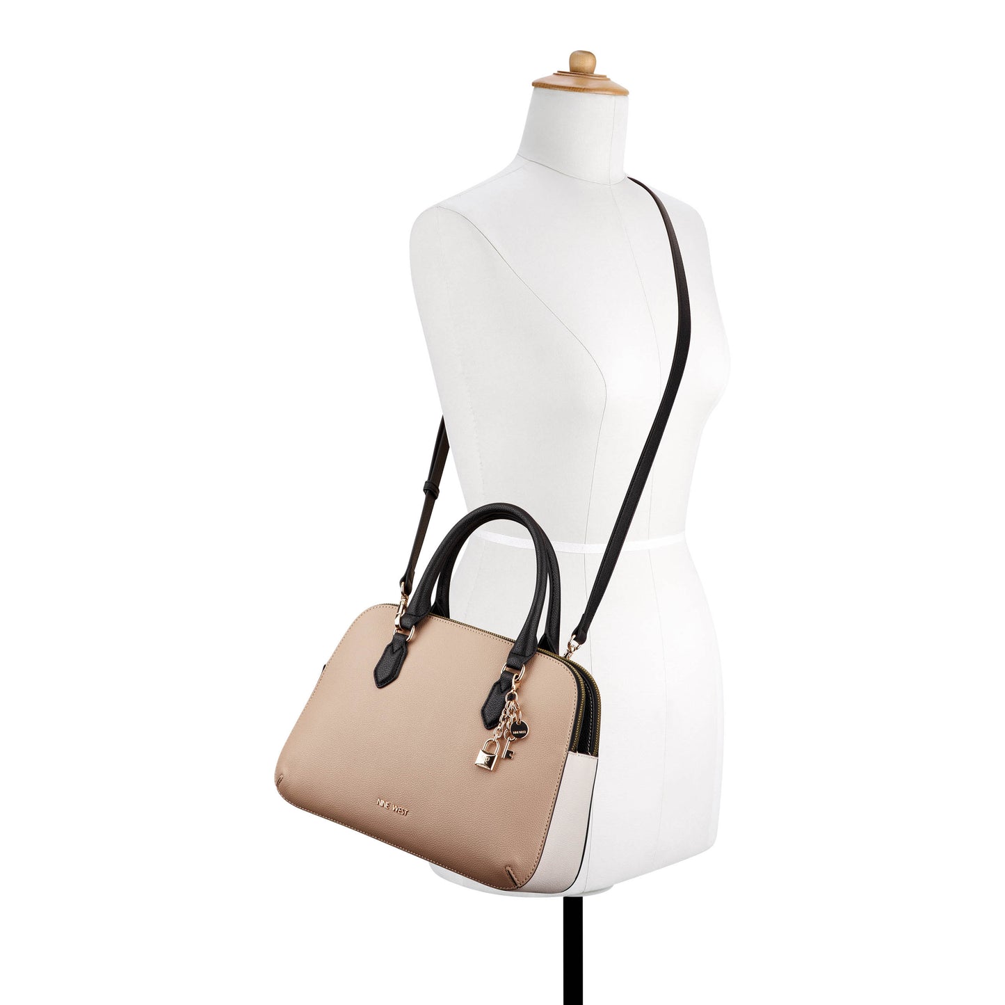 Cartera Satchel Cibrina Nude