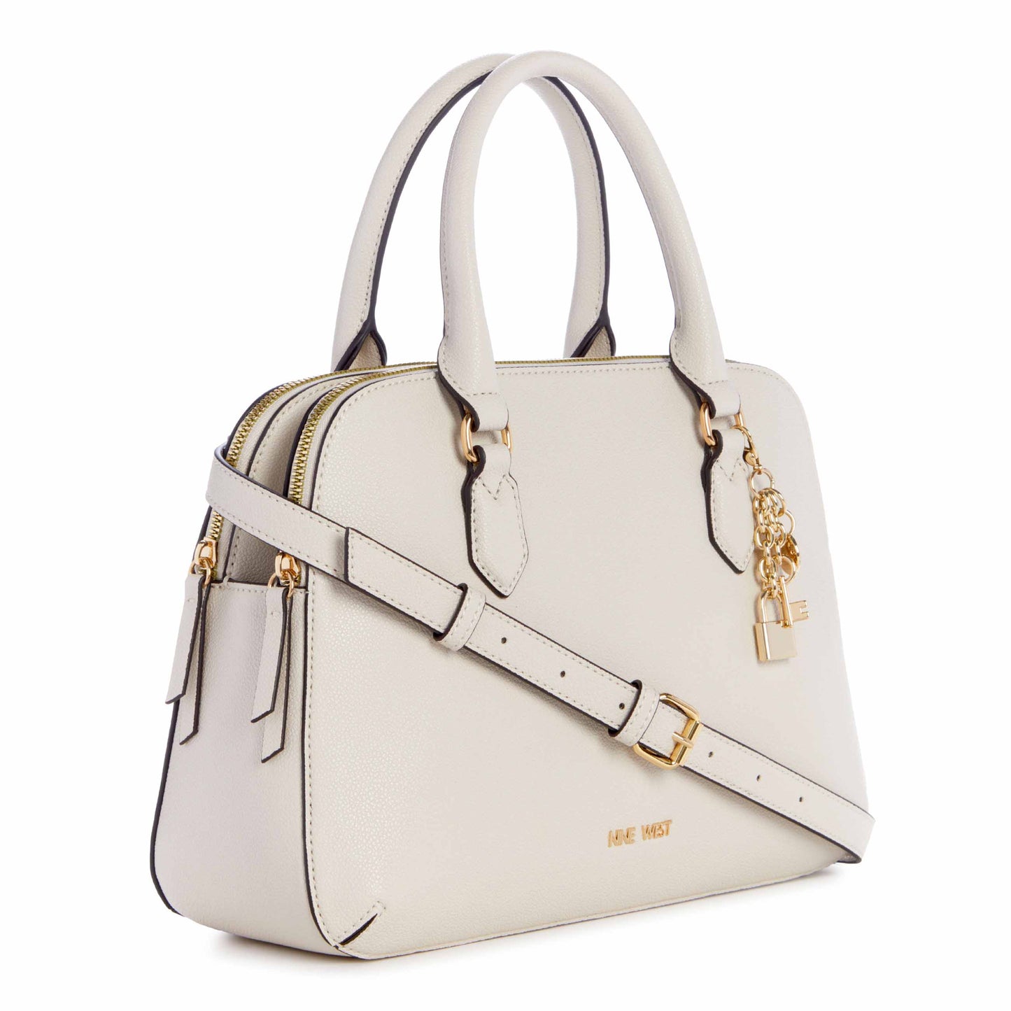 Cartera Satchel Cibrina Blanco