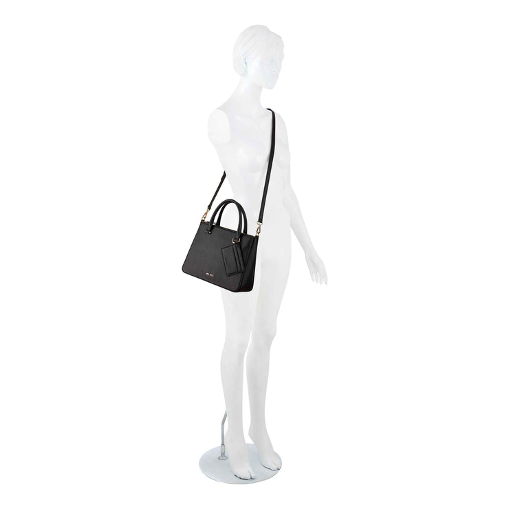 Lucianne Jet Set Satchel Black