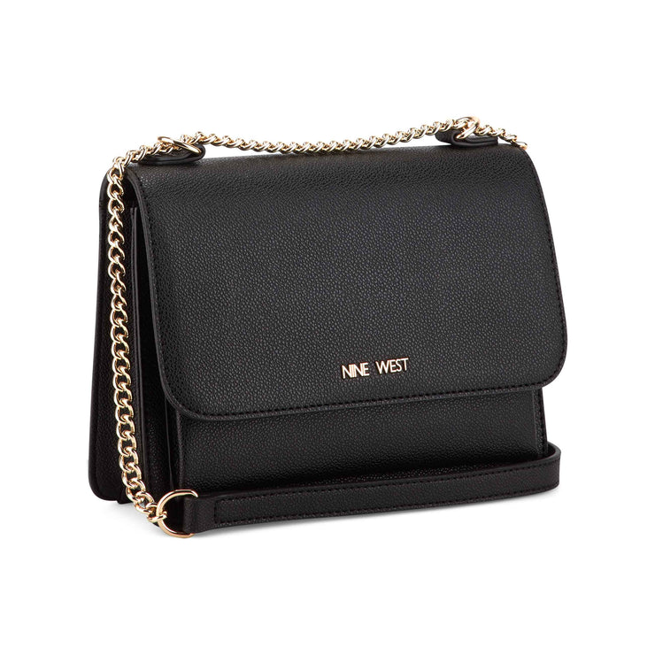 Lucianne Convertible Xbdy Flap Black