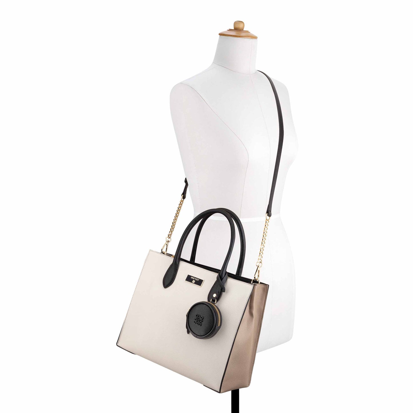 Cartera  Shopper Magdalina2 Crema4