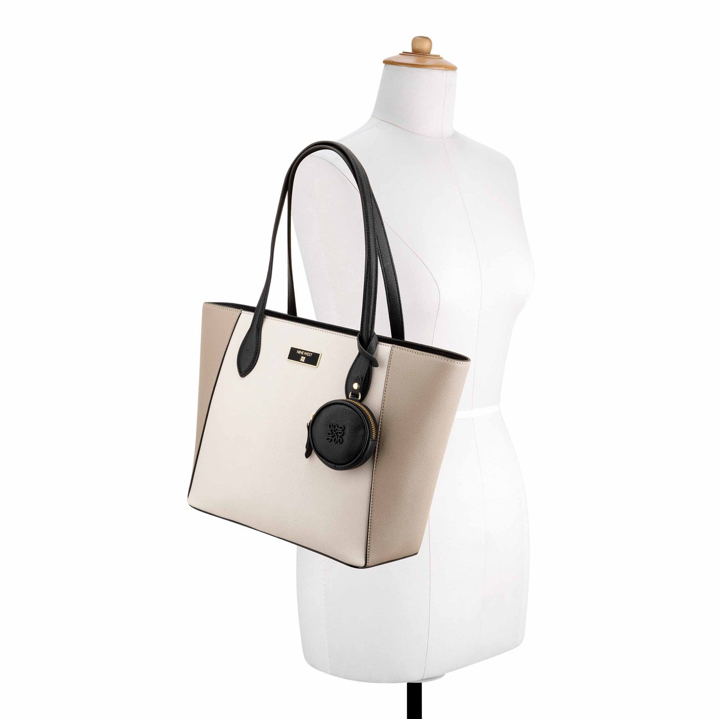 Cartera  Tote Magdalina Crema