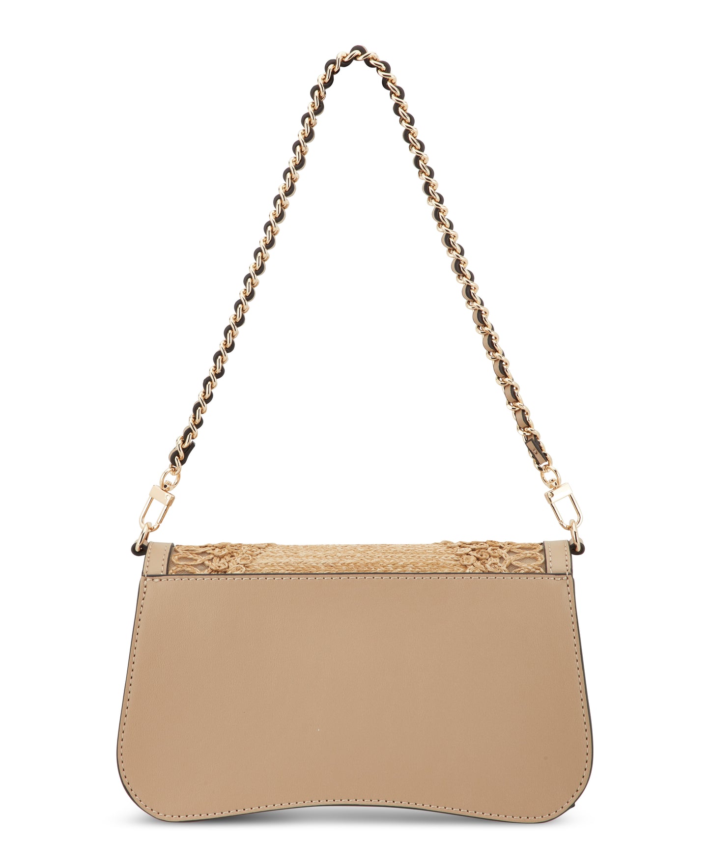 Cartera Nine West Somi Flap Shoulder Bag-Natural
