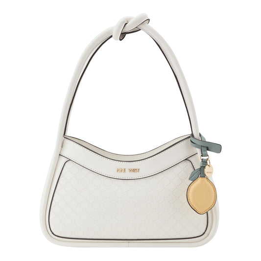 Cartera Nine West Azura Mini Shoulder Bag-Optic White