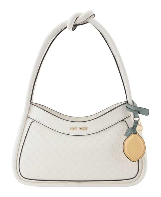 Cartera Nine West Azura Mini Shoulder Bag-Optic White