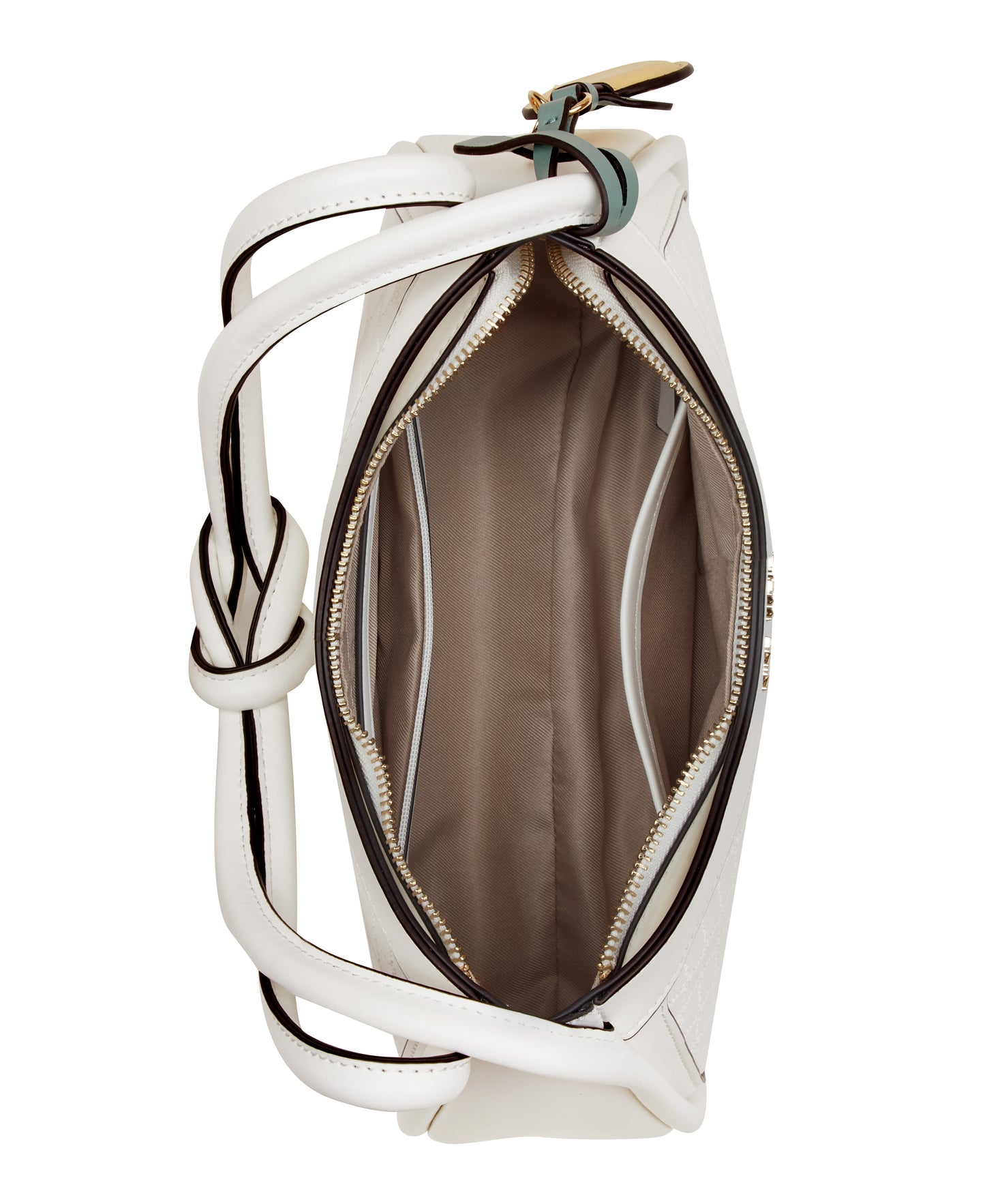 Cartera Nine West Azura Mini Shoulder Bag-Optic White