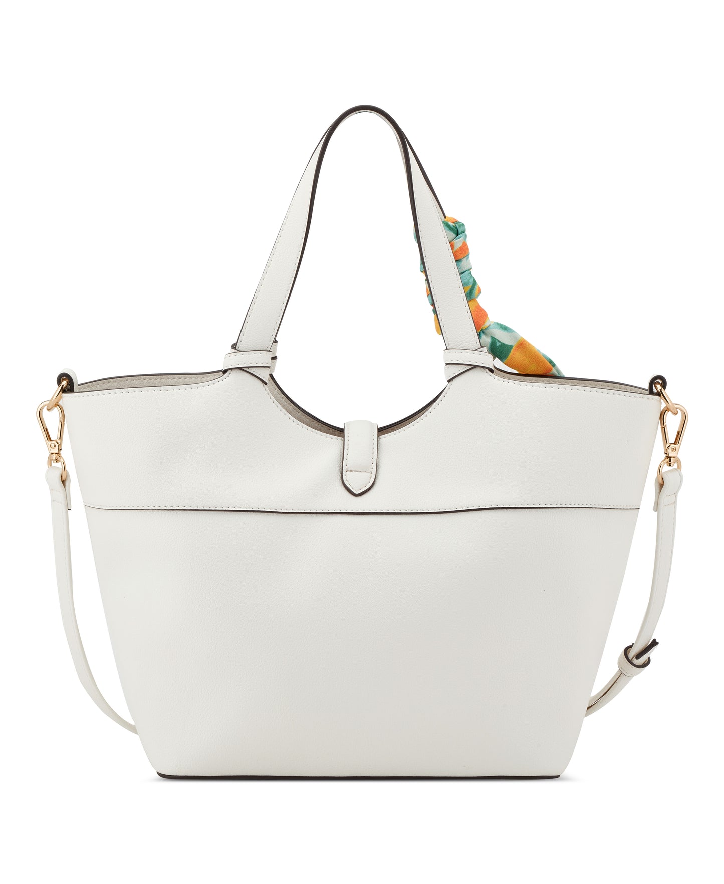 Cartera Nine West Isolde Tote W Pouch-Optic White