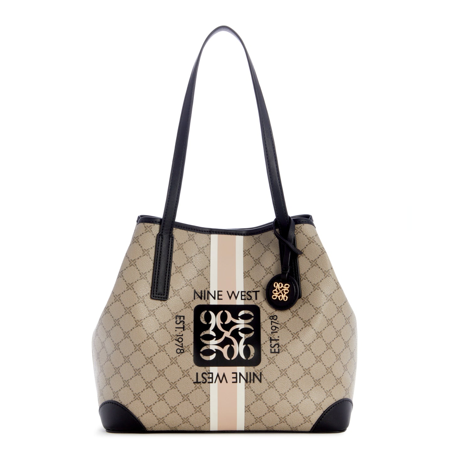 Tote Delaine Beige Logo/Black