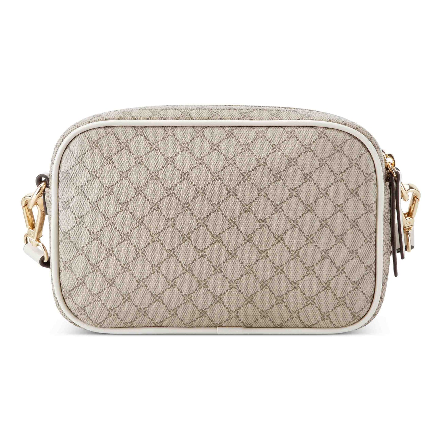 Cartera Zip Tadeo Crema/Blanco