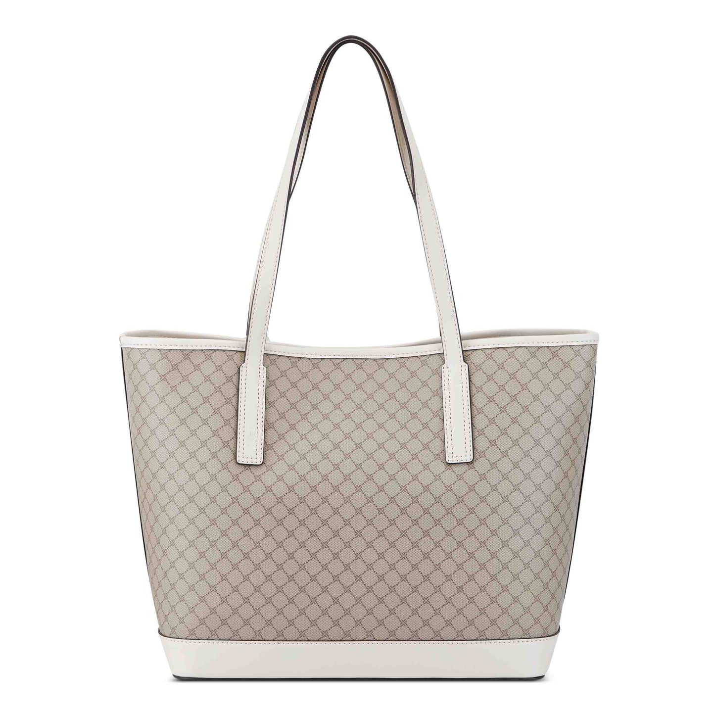 Cartera Tote Teagan Crema/Blanco