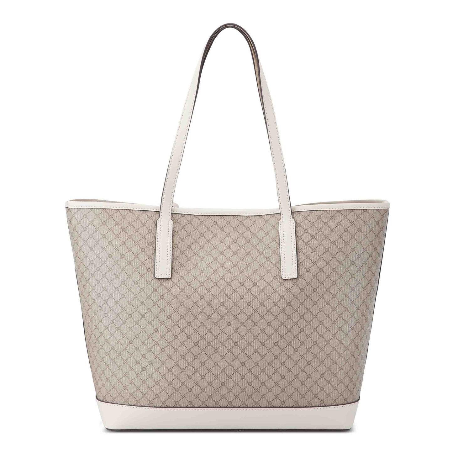 Cartera Tote Teagan Large Crema/Blanco