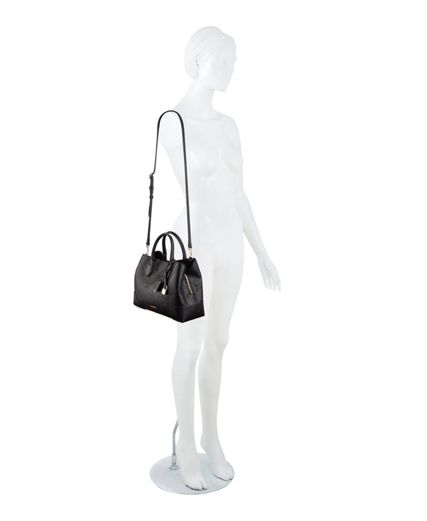 Brooklyn Jet Set Satchel Black