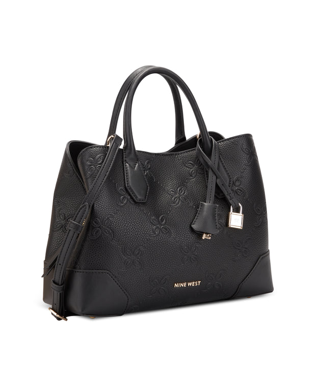 Brooklyn Jet Set Satchel Black