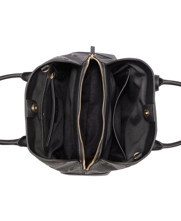 Brooklyn Jet Set Satchel Black