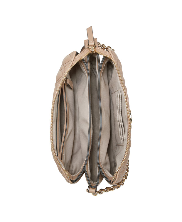 Angelina 3 Compartment Xbody Dark Khaki