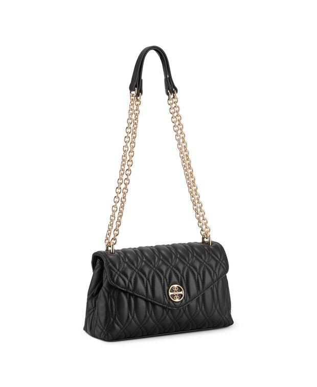 Angelina Convertible Xbdy Flap Black