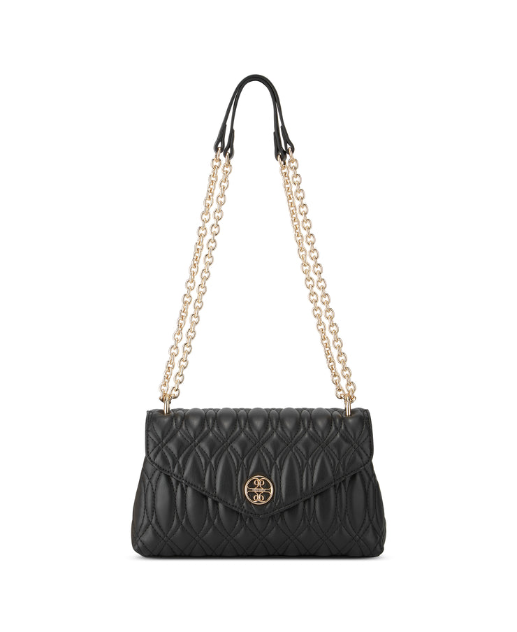 Angelina Convertible Xbdy Flap Black
