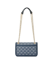 Tristian Mini Cnvrtbl Xbody Fl Navy Logo