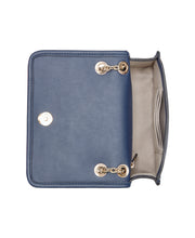 Tristian Mini Cnvrtbl Xbody Fl Navy Logo