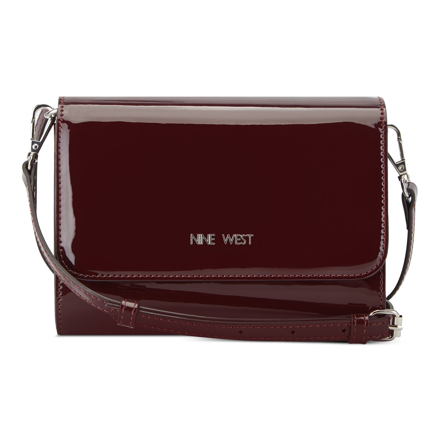 Cartera Cluch Crossbody Quinta Rojo Vino