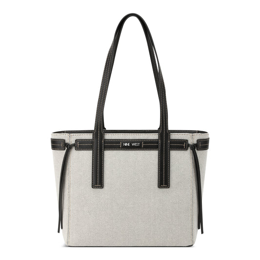 Cartera Tote Hendrick Negro/Blanco