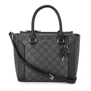 Hewes Satchel Jet Black Logo