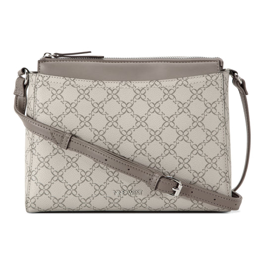 Cartera  Crossbody Bowie Gris