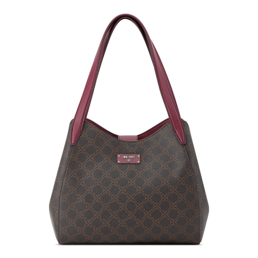 Cartera Carryall Kitt Marron