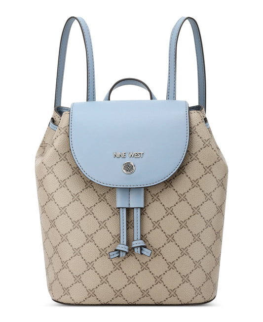Mochila Backpack Yoon Crema/Azul